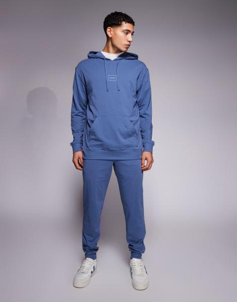 Hugo - Bodywear Laze - Joggingbroek in grijs - view 1