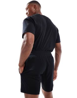 Shop Boss Bodywear Hugo Bodywear Laze Shorts In Black