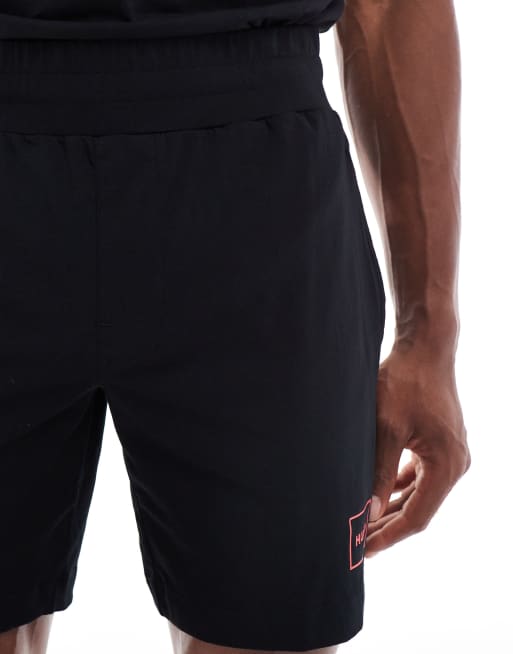 Short De Sport HUGO Laze CW Homme - 95% Coton 5% Élasthanne - Confortable