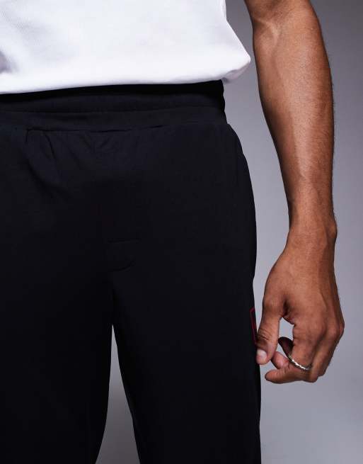 HUGO - Bodywear Laze - Sorte joggingbukser, 5 af 5