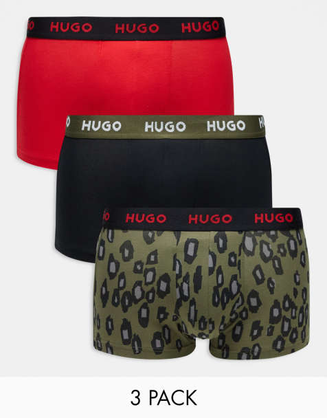 HUGO - Bodywear - Lot de 3 boxers - Imprimé animal - view 1