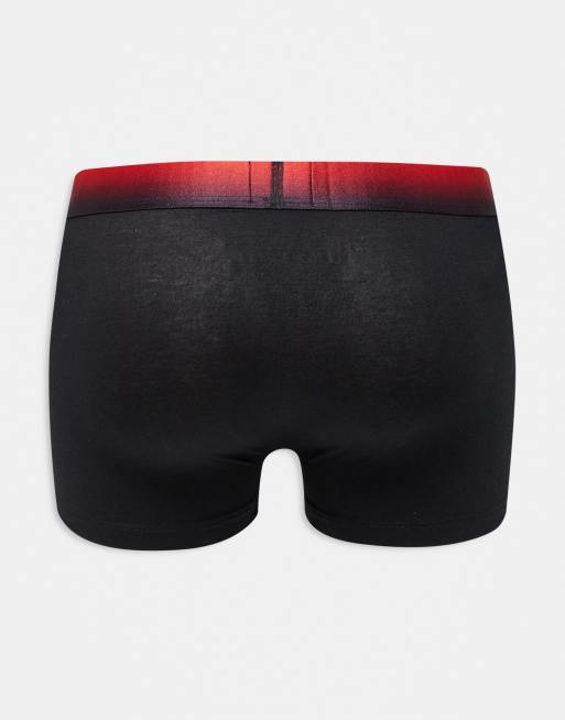 HUGO - Bodywear - Set van 3 boxershorts in marineblauw, 2 van 3