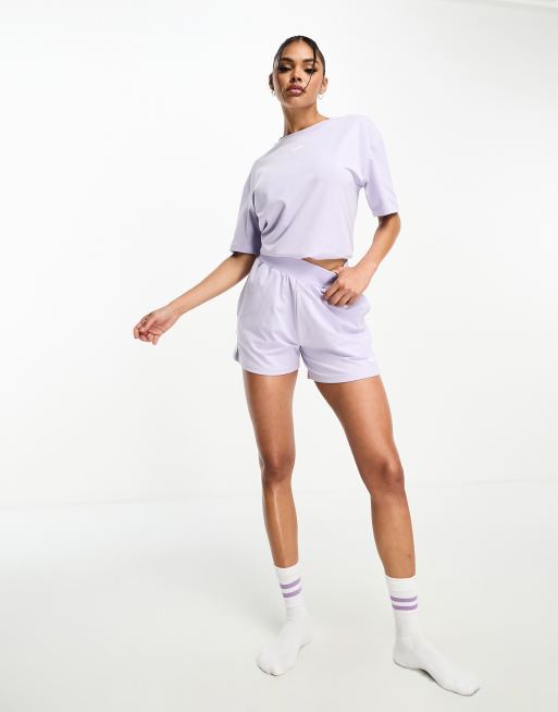 HUGO Bodywear shuffle shorts in lilac