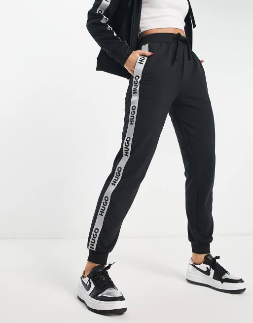 HUGO - Bodywear - Sorte joggingbukser med logobånd 