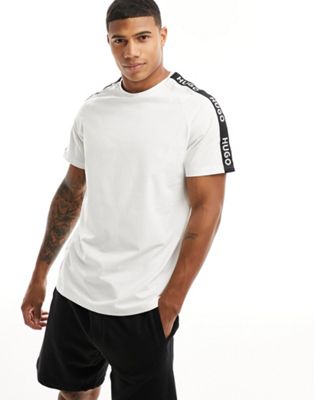 Hugo Bodywear sporty logo t-shirt in white - ASOS Price Checker