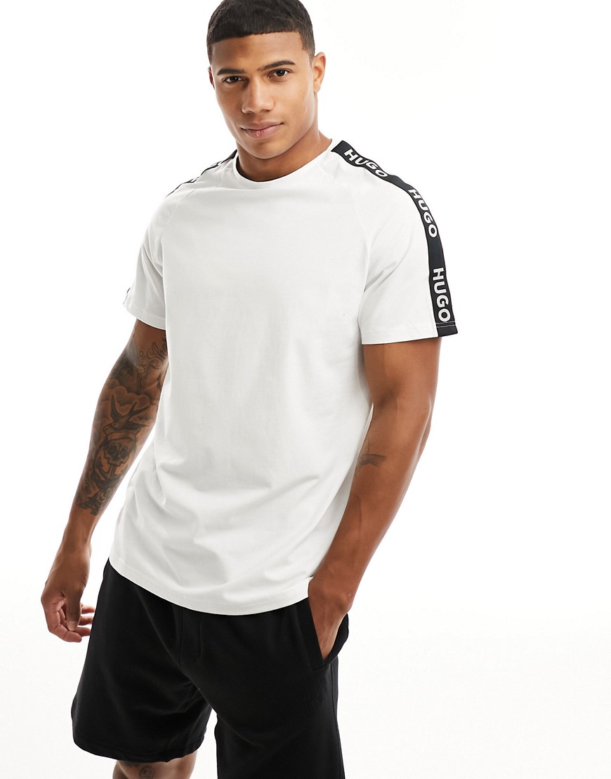 Hugo Bodywear sporty logo t-shirt in white