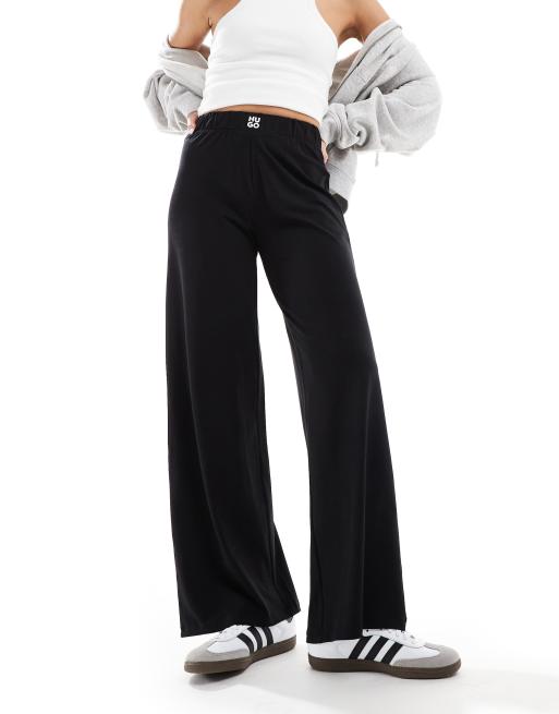HUGO - Bodywear - Suki - Broek met logo in zwart