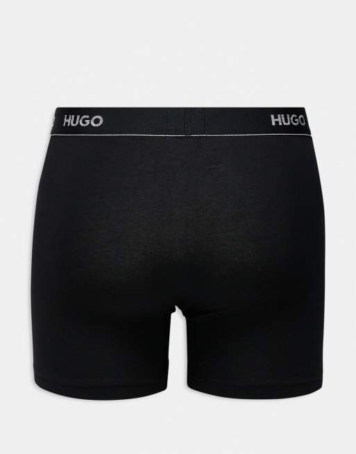 HUGO Bodywear – Svarta boxerkalsonger i 3-pack, 2 av 3