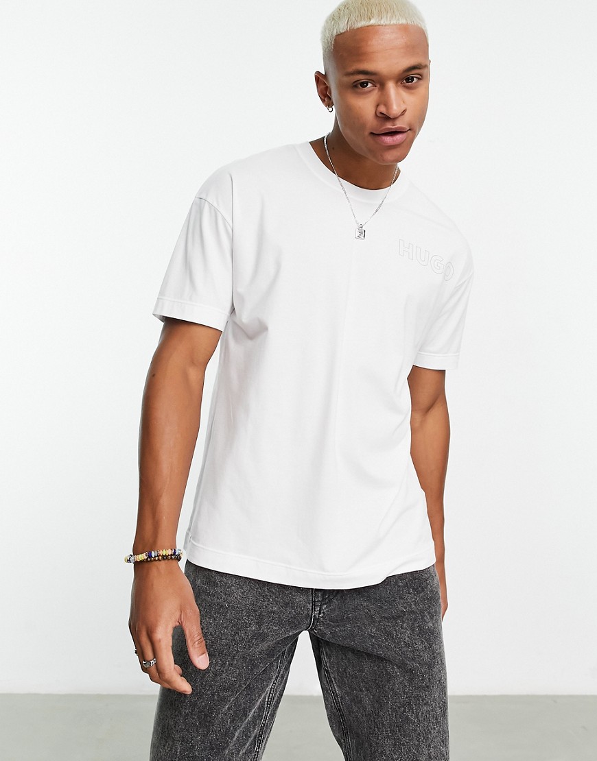 HUGO Bodywear t-shirt with branding in white