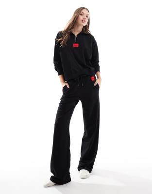 Hugo Red Bodywear Talua lounge pants in black