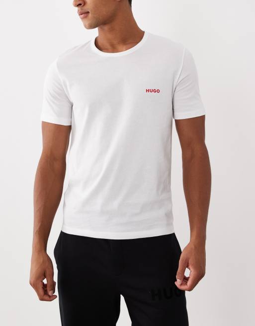 HUGO Bodywear – Vita t-shirts, 3-pack, 2 av 5