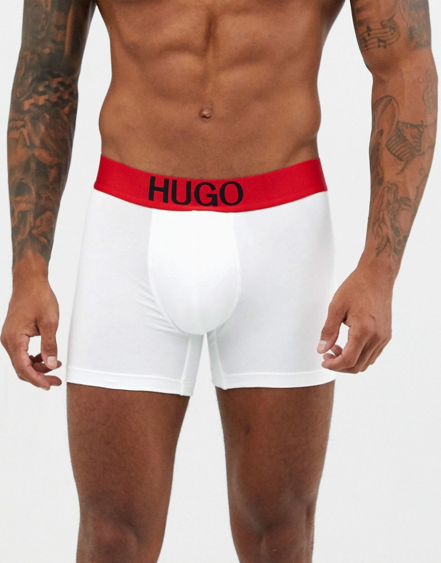 HUGO bodywear x Liam Payne - Boxer con logo bianchi-Bianco