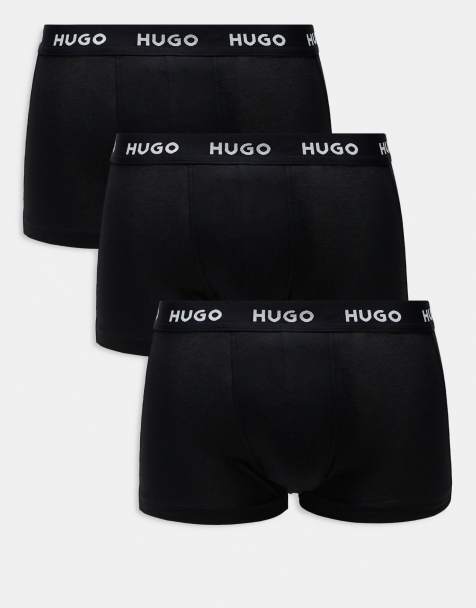 HUGO Bodywear – Zestaw 3 par czarnych bokserek - view 1