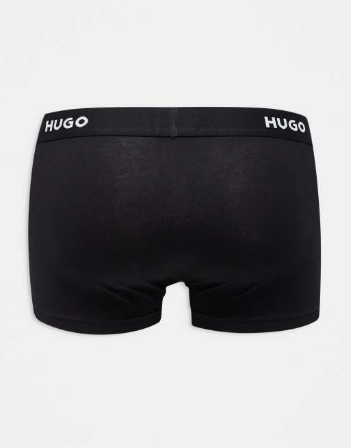 HUGO Bodywear – Zestaw 3 par grafitowych bokserek , 2 z 3