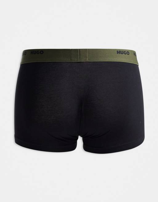 HUGO Bodywear – Zestaw 5 par czarnych bokserek, 2 z 3