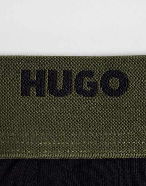 HUGO Bodywear – Zestaw 5 par czarnych bokserek, 3 z 3
