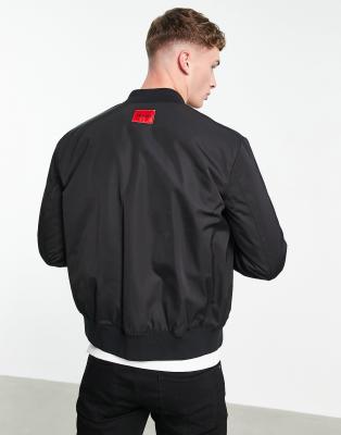 daily paper reflective puffer jacket