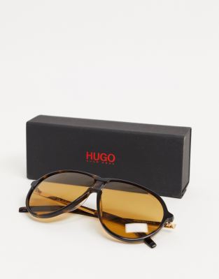 hugo boss tortoise shell sunglasses