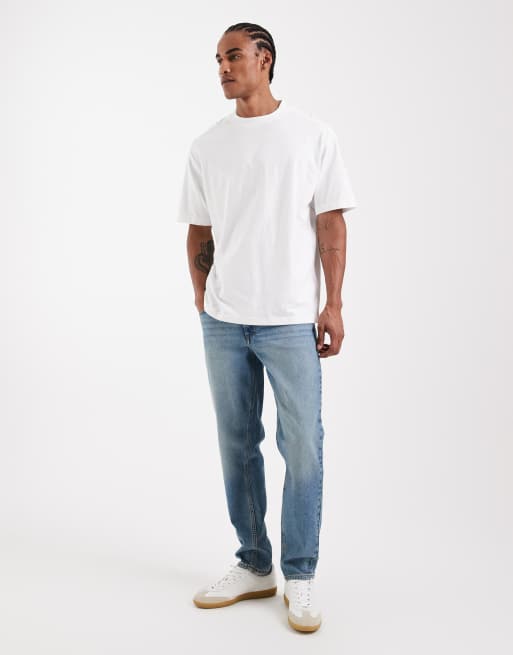 Hugo Boss – Biały T-shirt o luźnym kroju, 2 z 5