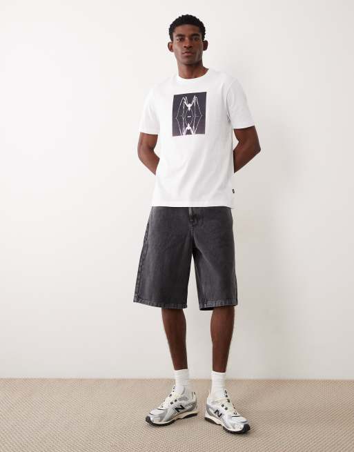 Hugo BOSS – Biały T-shirt o regularnym kroju z grafiką, 2 z 5