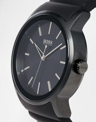 hugo boss watches rubber strap