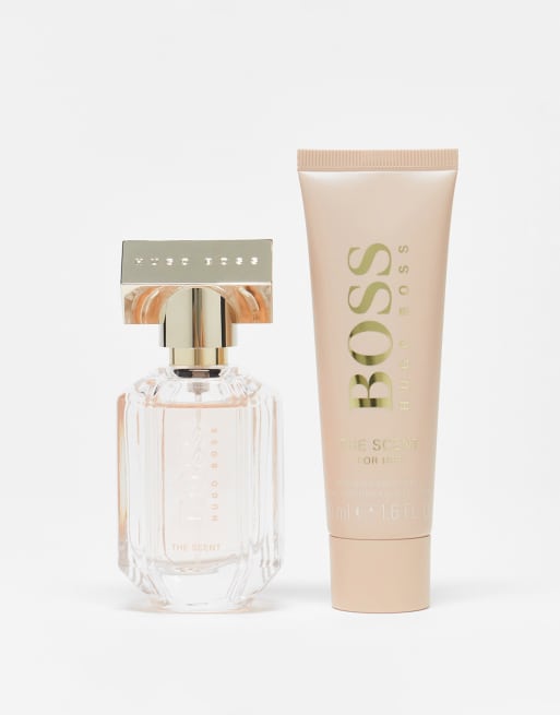 Boss the scent for her body on sale lotion