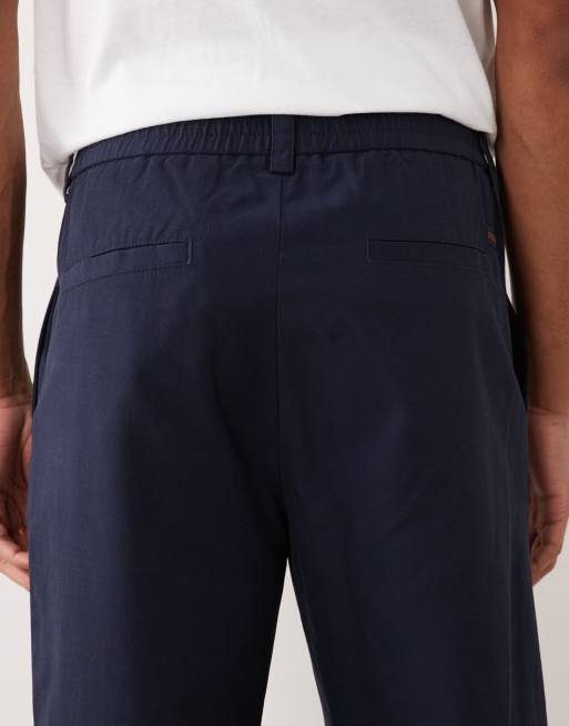 Hugo Boss chino trousers in dark blue, 5 of 5