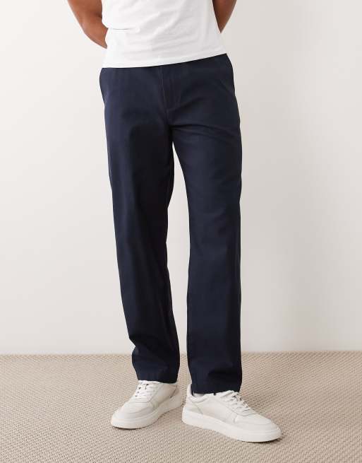 Hugo Boss – Chinohose in Dunkelblau, 2 von 5