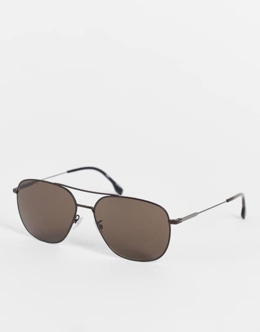 Hugo Boss classic aviator sunglasses in brown 1218/F/SK, 2 of 4