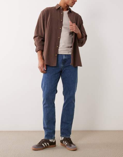 Hugo Boss - Denimjeans i Regular Fit i mellemblå vask - view 1