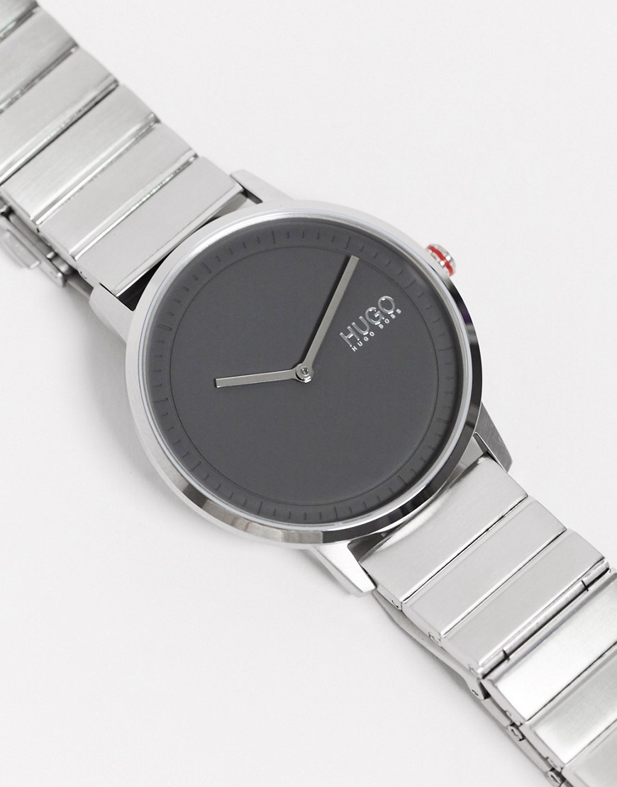 Hugo Boss - Echo - Horloge van roestvrij staal-Zilver