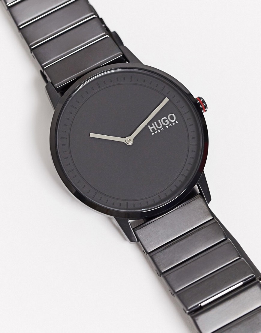 Hugo Boss - Echo - Horloge van roestvrij staal-Zwart