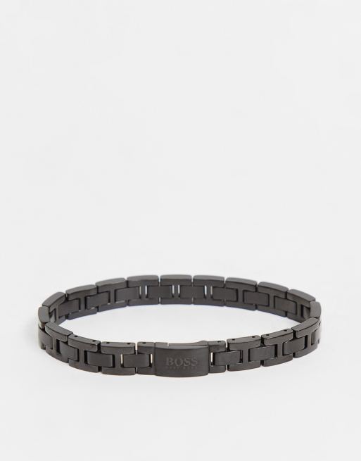 Hugo Boss Edelstahlarmband In Schwarz Evesham Nj