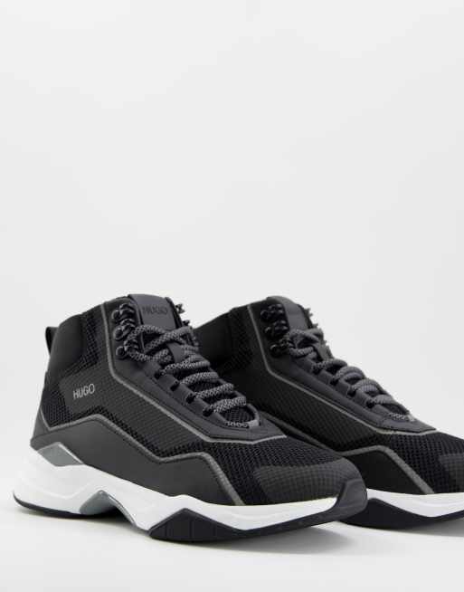 Hugo boss shop hi top trainers