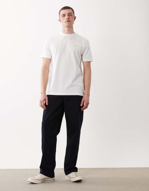 HUGO Boss - Hvid T-shirt med korte ærmer og grafik i afslappet pasform, 2 af 5