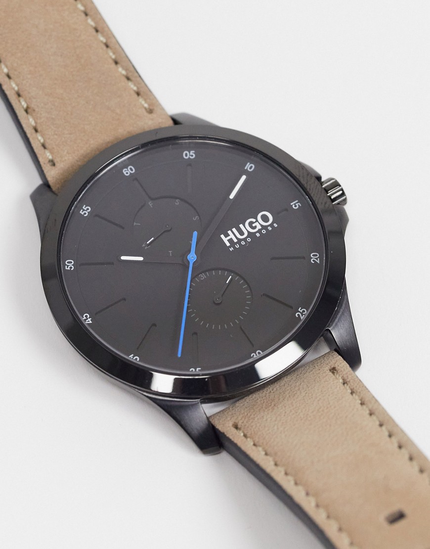 Hugo Boss - Jump - Horloge met bruine armband