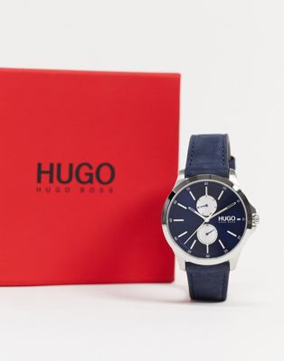 hugo boss watch blue strap