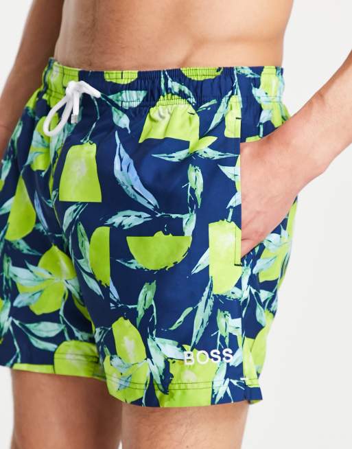 Hugo boss sale shark swim shorts