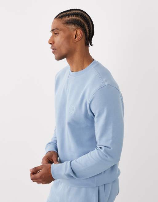 Hugo Boss - Lyseblå sweatshirt i Regular Fit - Del af sæt, 4 af 5