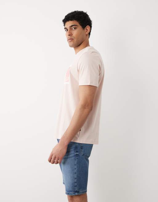 HUGO Boss – Mellanblå, tvättade jeansshorts, 3 av 5