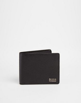 hugo boss black leather wallet