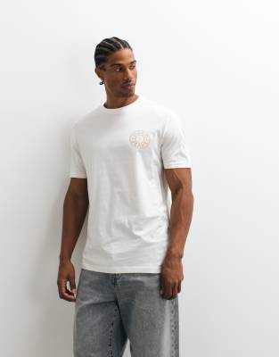 Hugo Blue Hugo Boss Nemodo Regular Fit T-shirt In White