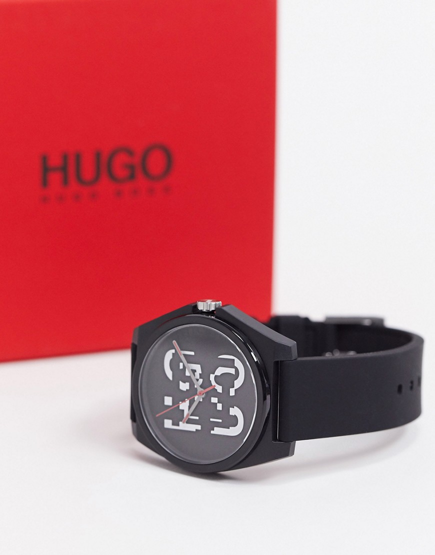 Hugo Boss - Play - Horloge-Zwart