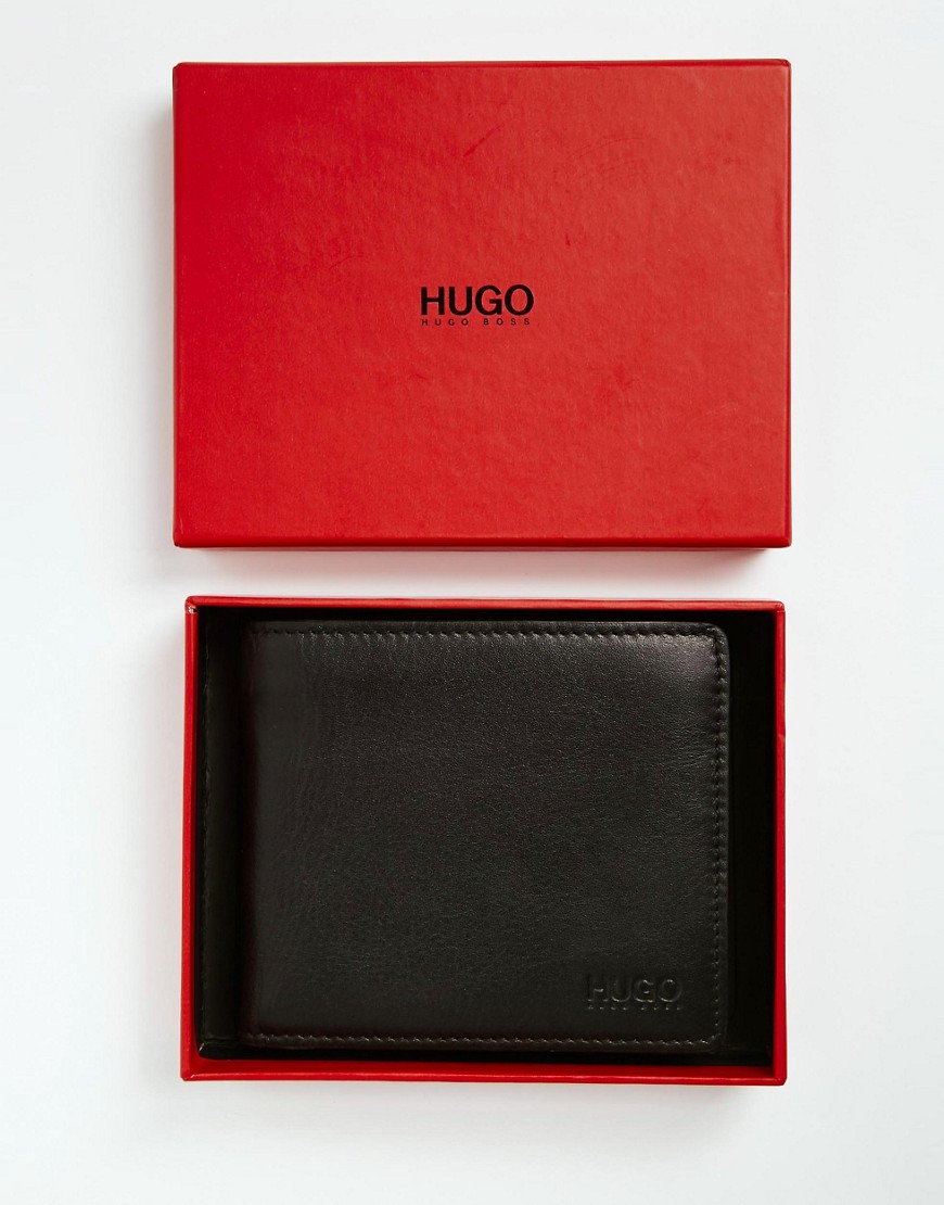 Hugo Boss - Portafoglio di pelle-Nero