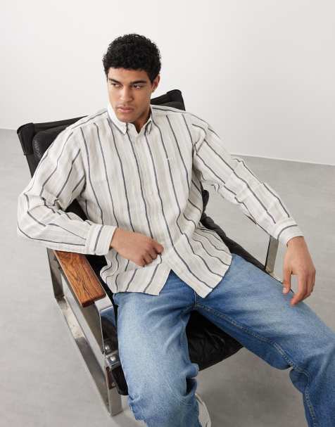HUGO Boss regular fit button up shirt in grey (part of a set) - view 1