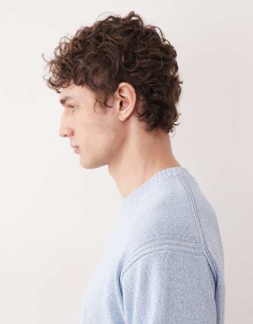 Hugo Boss – Regular-Fit-Sweatshirt in Pastellblau, 4 von 5
