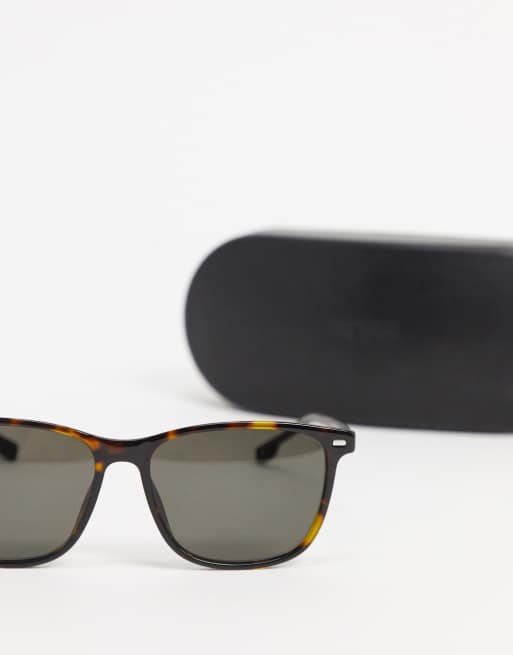 Hugo boss 2025 tortoise shell sunglasses