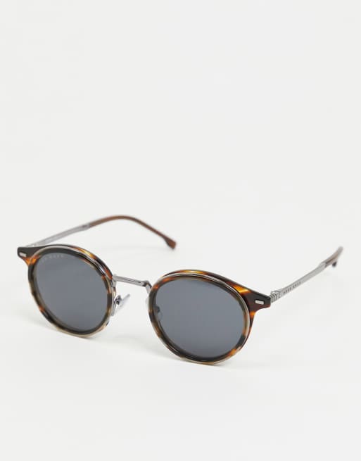 Hugo boss sales sunglasses round