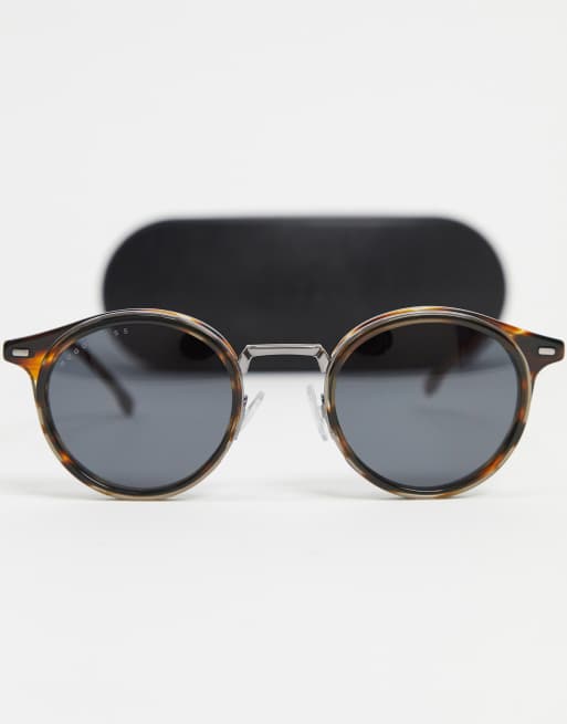 Hugo boss deals round sunglasses