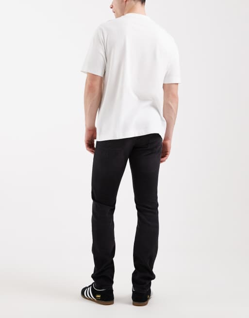 HUGO BOSS - Sorte denimjeans i slim fit, 3 af 5